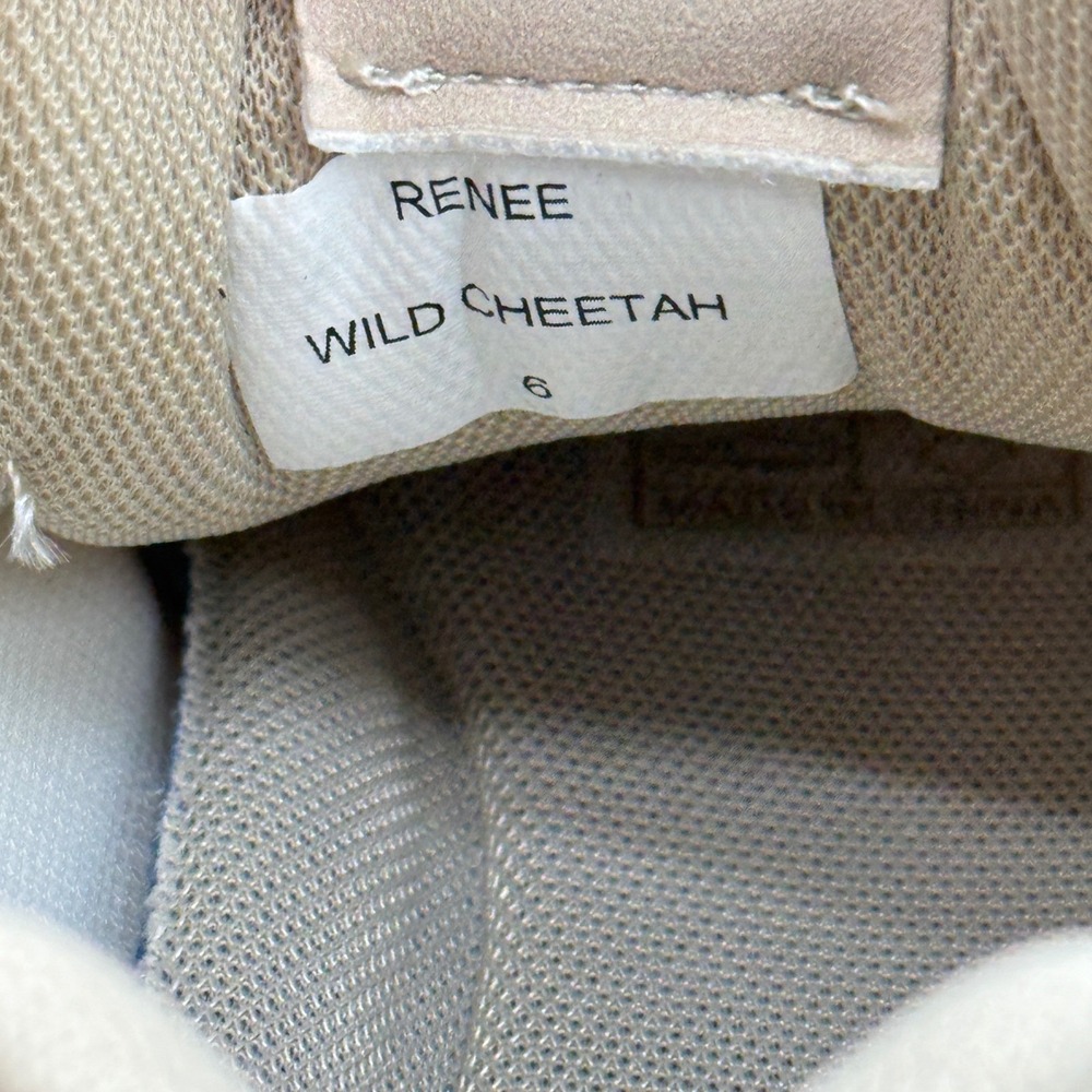Vintage Havana Sneakers Womens Size 6 Renee Wild Cheetah Star Leopard Print NEW - Picture 4 of 15